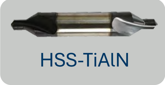 Centerdrill S Type Bell HSS-TiAlN