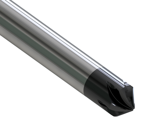 5-Flute Chamfer Mill (TiAlN Coated)