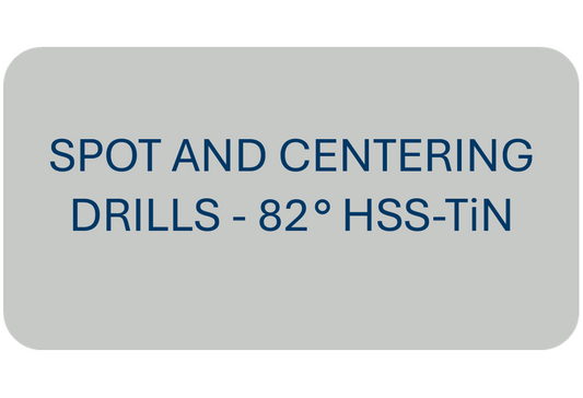 Spot and Centering Drills - 82° HSS-TiN
